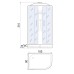 Душевая кабина River Dunay 100/80/24 МТ 100x80 L