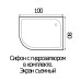 Душевая кабина River Dunay 100/80/24 МТ 100x80 R