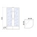 Душевая кабина River Nara Б/К XL 100/44 MT 100x100