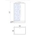 Душевая кабина River Vitim 120/80/24 МТ 120x80