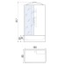 Душевая кабина River Vitim 120/80/50 МТ 120x80