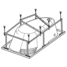 Монтажный набор для ванны Roca Hall 150x100 ZRU9302868