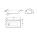 Стальная ванна Roca Body Plus 170x75 237950000