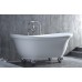Ванна из искусственного камня Salini Alba S-Sense 172х89 белый глянец