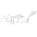 Смеситель Hansgrohe Metris classic 31314000 на борт ванны