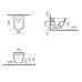 Унитаз подвесной VitrA S50 7740B003-0075 безободковый