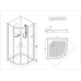 Душевая кабина Esbano ES-100C 100x100