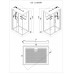 Душевая кабина Esbano ESM-129CKR R 120x90