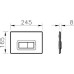 Комплект VitrA S50 9003B003-7201 кнопка хром