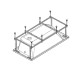 Каркас для ванны Santek Касабланка XL 170x80