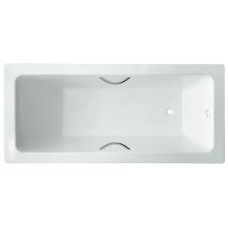 Чугунная ванна Tempra Marbelia 180x80 с ручками