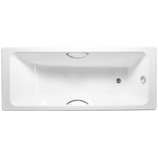Чугунная ванна Tempra Marbelia 150x70 с ручками