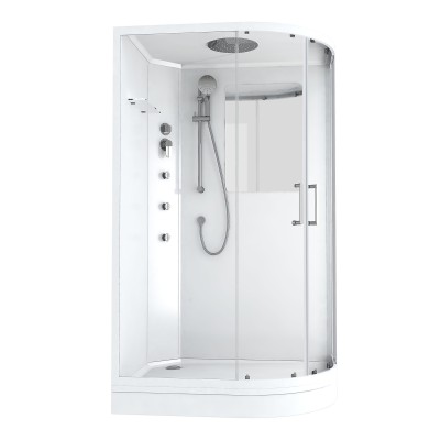 Душевая кабина Teuer Crystal D129-25 L 120x90