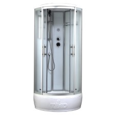 Душевая кабина Timo T-6680 Silver Fabric 80x80