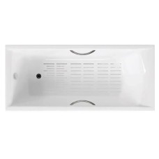 Чугунная ванна Vinsent Veron Devon 180x75x45 с ручками и антискользящим покрытием