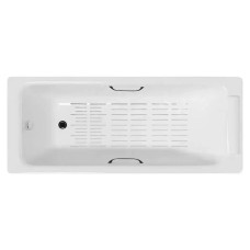 Чугунная ванна Vinsent Veron Italon 170x70x45 с ручками и антискользящим покрытием