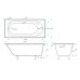 Чугунная ванна Vinsent Veron Soissons 170x70x42 с ручками