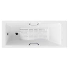 Чугунная ванна Vinsent Veron Tampa 170x70x42  с ручками и антискользящим покрытием