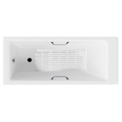 Чугунная ванна Vinsent Veron Tampa 170x70x42  с ручками и антискользящим покрытием