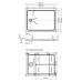 Поддон для душа Wasserkraft Amper 29T07 120x90 см